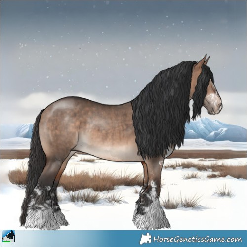 Horse Color:Bay Dun Mushroom Sabino Rabicano Brindle 