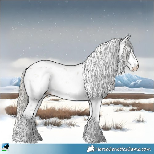 Horse Color:Liver Red Dun Onyx Mushroom Sabino Rabicano Brindle 