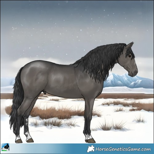 Horse Color:Black 