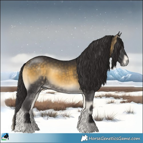 Horse Color:Buckskin Onyx 