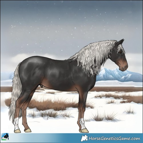 Horse Color:Liver Chestnut Mushroom 