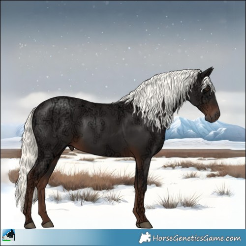 Horse Color:Liver Chestnut Ice Mushroom 