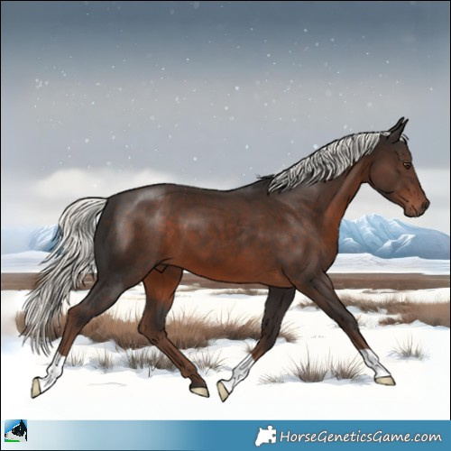 Horse Color:Liver Chestnut Mushroom 