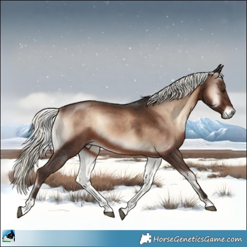 Horse Color:Liver Red Onyx Mushroom 