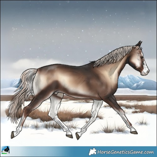 Horse Color:Liver Red Onyx Mushroom Sabino 