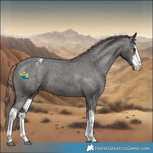 Horse Color:White Spotted Liver Chestnut Appaloosa 