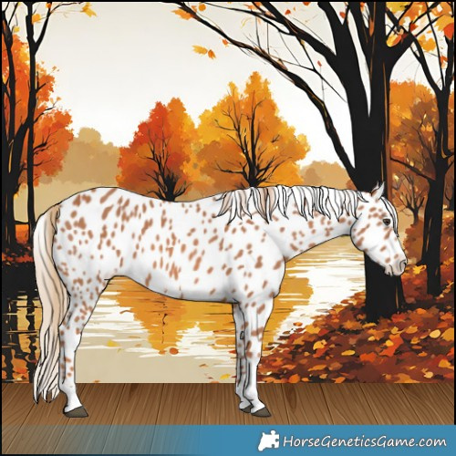 Horse Color:Chestnut Appaloosa 