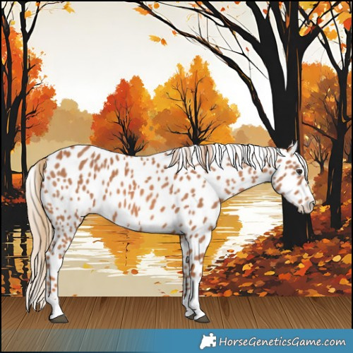 Horse Color:Chestnut Appaloosa 