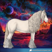 Horse Color:Perlino