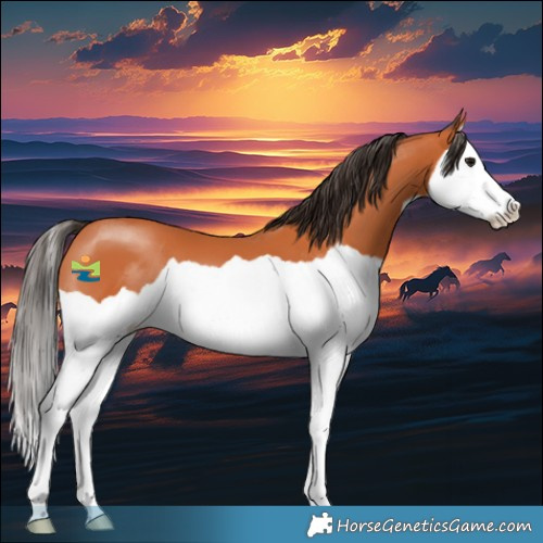 Horse Color:Bay Splash 