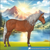 Horse Color:Silver Bay 