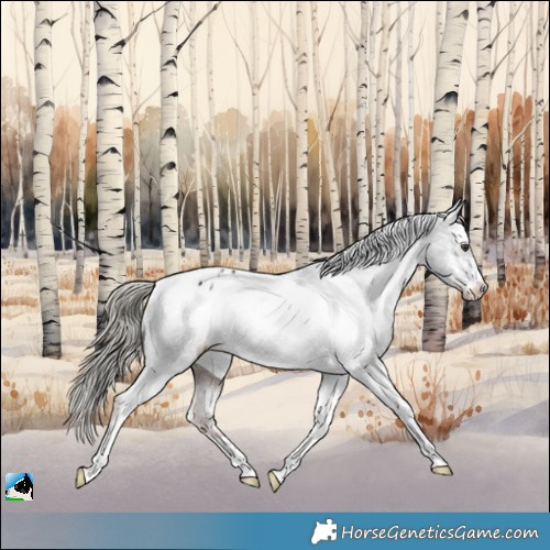 Horse Color:Liver Chestnut Mushroom Appaloosa Rabicano 