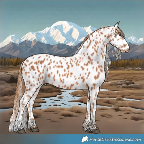 Horse Color:Chestnut Appaloosa 