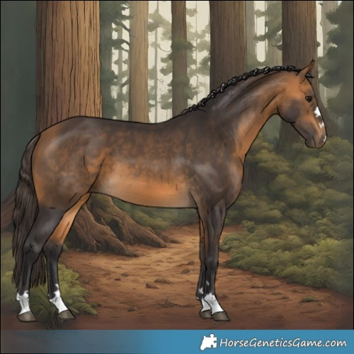 Horse Color:Buckskin 