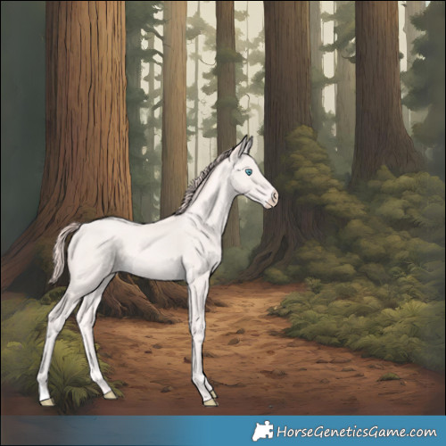 Horse Color:Smoky Creme 