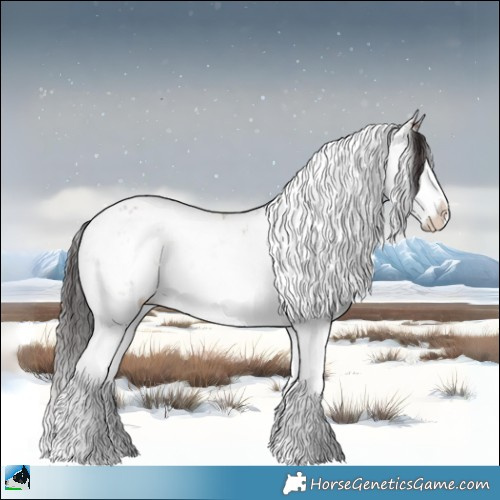 Horse Color:Sable Champagne Onyx Mushroom Sabino Splash Rabicano Brindle 