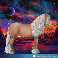 Horse Color:Silver Black Pearl Tobiano 