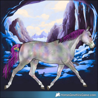 Horse Color:Painted Nacre Brown Onyx 