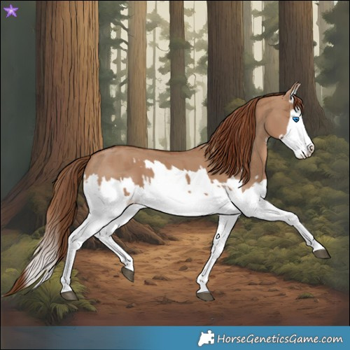 Horse Color:Red Dun Splash  and Red Dun Splash 