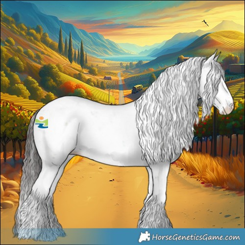 Horse Color:Liver Chestnut Ice Sabino 