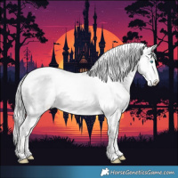 Horse Color:Cremello Roan Dun 