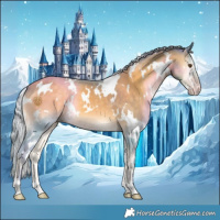 Horse Color:Watercolor White Spotted Silver Classic Cream Champagne Onyx 