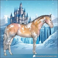Horse Color:Watercolor White Spotted Silver Classic Cream Champagne Onyx 