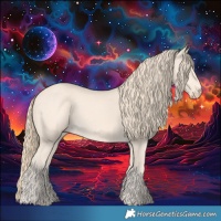 Horse Color:Perlino 