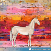 Horse Color:Cremello Rabicano 