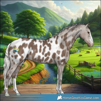 Horse Color:Liver Red Dun Mushroom Appaloosa Brindle 