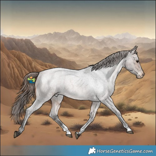 Horse Color:Brown Roan Sabino Appaloosa 