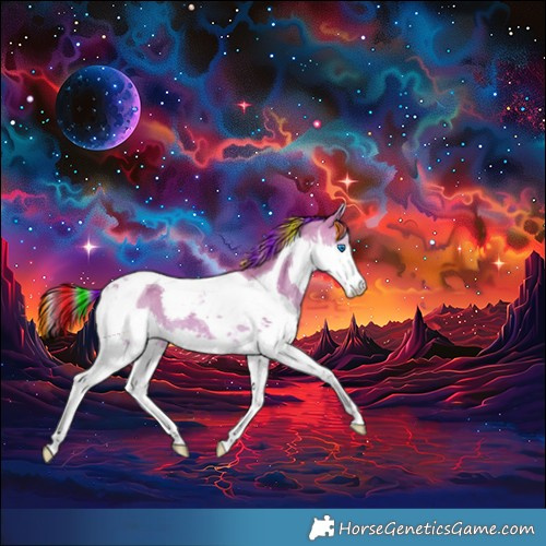 Horse Color:Painted Silver Buckskin Dun Splash Tobiano Rabicano