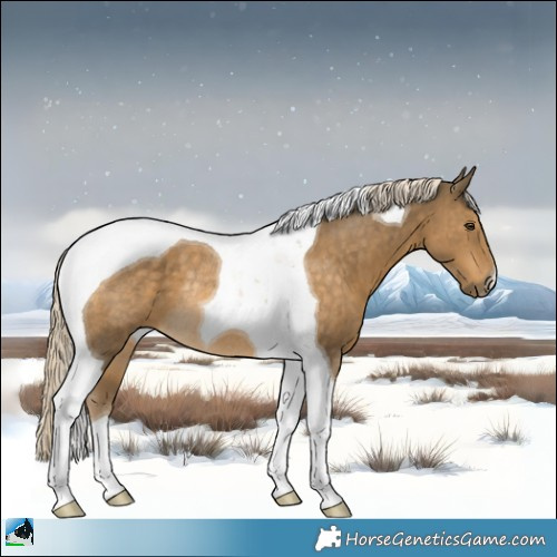 Horse Color:Chocolate Palomino Mushroom Tobiano Rabicano 