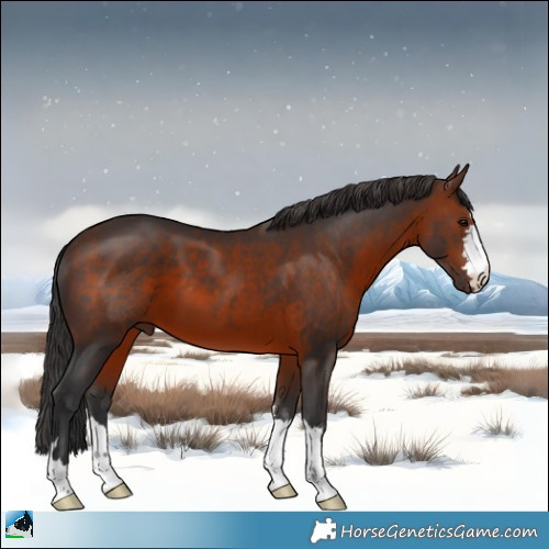 Horse Color:Brown 