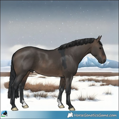 Horse Color:Brown Dun 