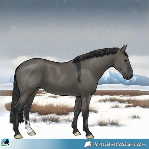 Horse Color:Grullo 