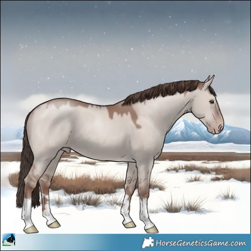 Horse Color:Classic Champagne Dun Mushroom 