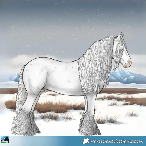 Horse Color:Liver Red Dun Mushroom Sabino Splash Rabicano Brindle 