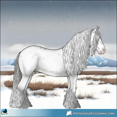 Horse Color:Liver Red Dun Mushroom Sabino Splash Rabicano 