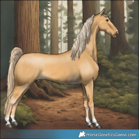 Horse Color:Palomino Dun