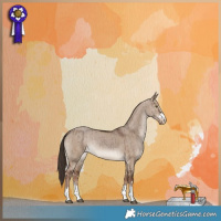 Horse Color:Liver Red Dun Varnish Brindle