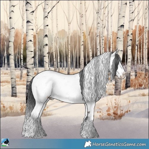 Horse Color:Brown Dun Mushroom Sabino 