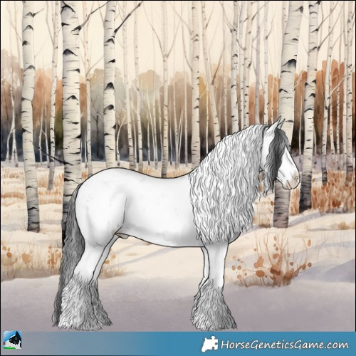 Horse Color:Brown Dun Mushroom Sabino 