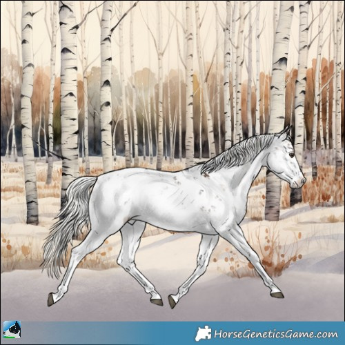 Horse Color:Liver Red Onyx Mushroom Sabino 