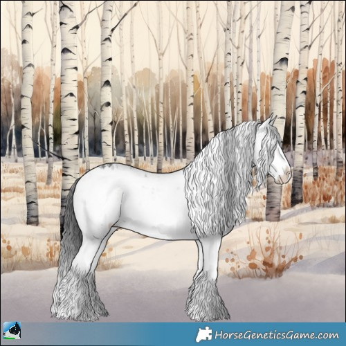 Horse Color:Brown Ice Onyx Mushroom Sabino 
