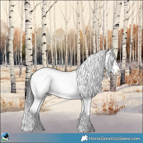 Horse Color:Buckskin Ice Onyx Sabino Splash Rabicano 