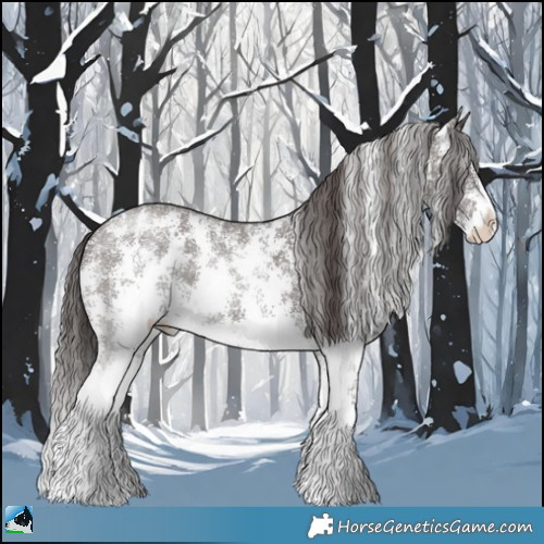 Horse Color:Liver Chestnut Sabino Rabicano 
