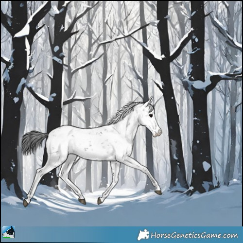 Horse Color:Black Sabino Rabicano 