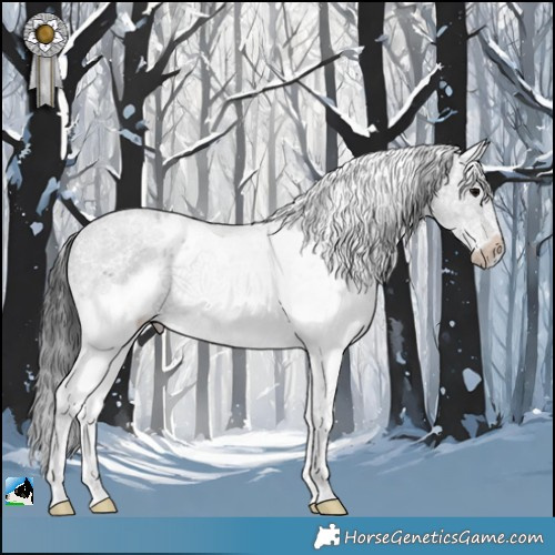 Horse Color:Brown Sabino Rabicano 