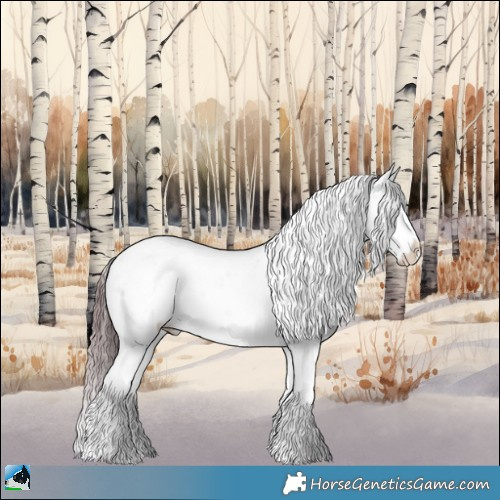 Horse Color:Plaid  Chocolate Brown Chinchilla Sabino Rabicano 